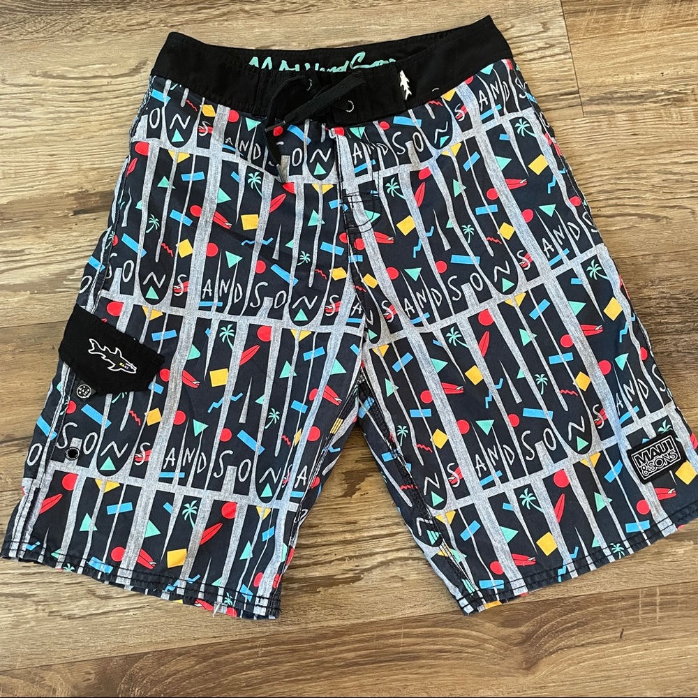 Maui and Sons boys swim trunks 14